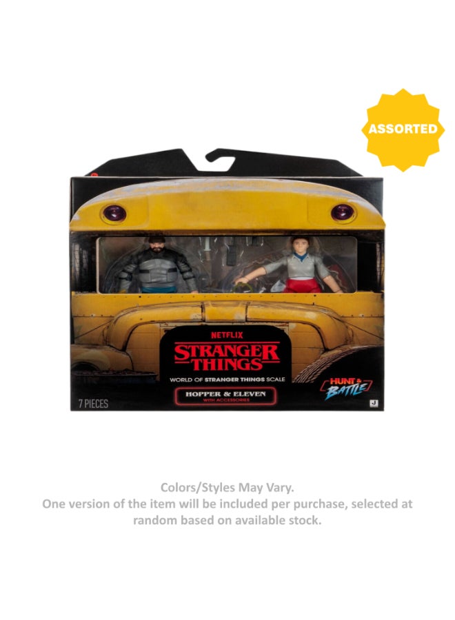 Jazwares Hunt & Battle Stranger Things Core Figures Set (7.62 cm, Pack of 2, Assorted) - Image 2